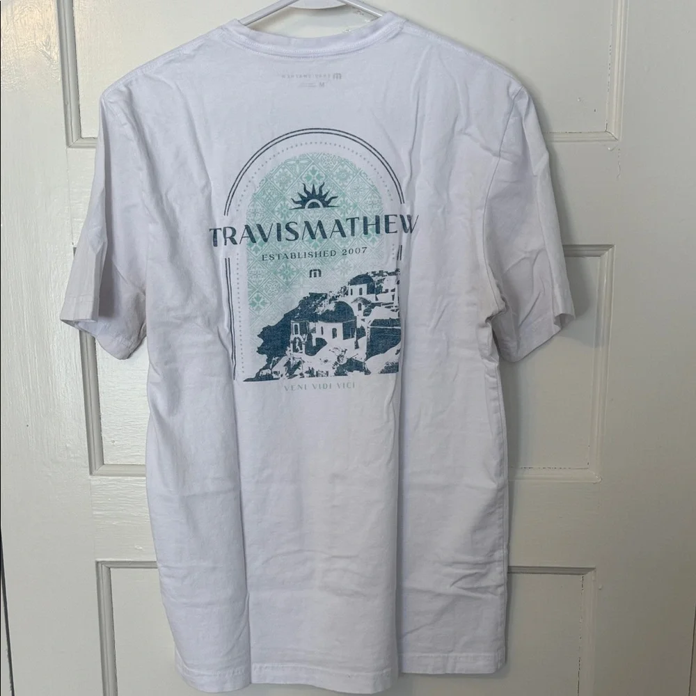 Travis Mathew Classic White Tee - Picture 6 of 9